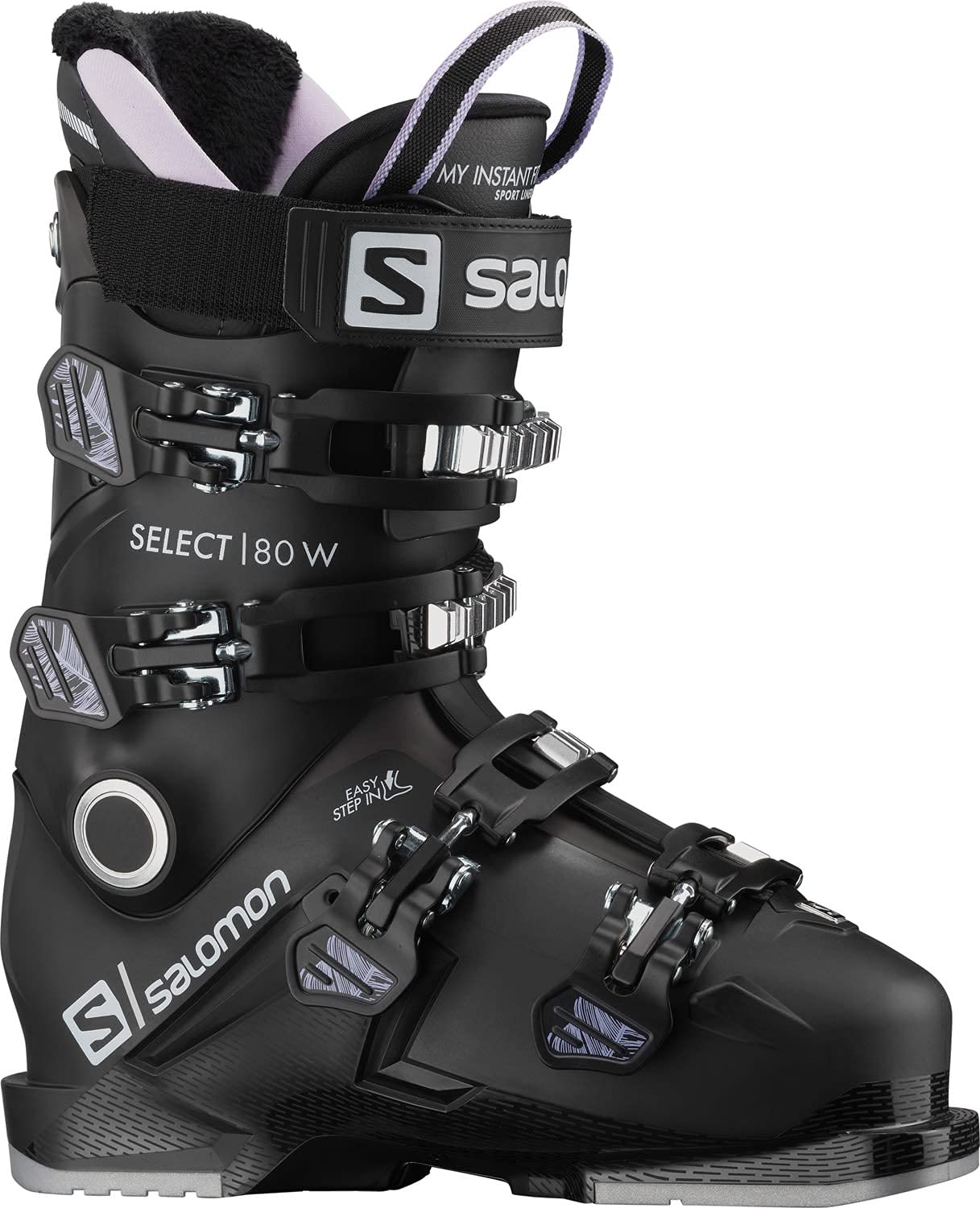 スキー・スノーボードアクセサリー Salomon  boots Amazon.com: Salomon Select 80 Womens Ski Boots Black/Lavender